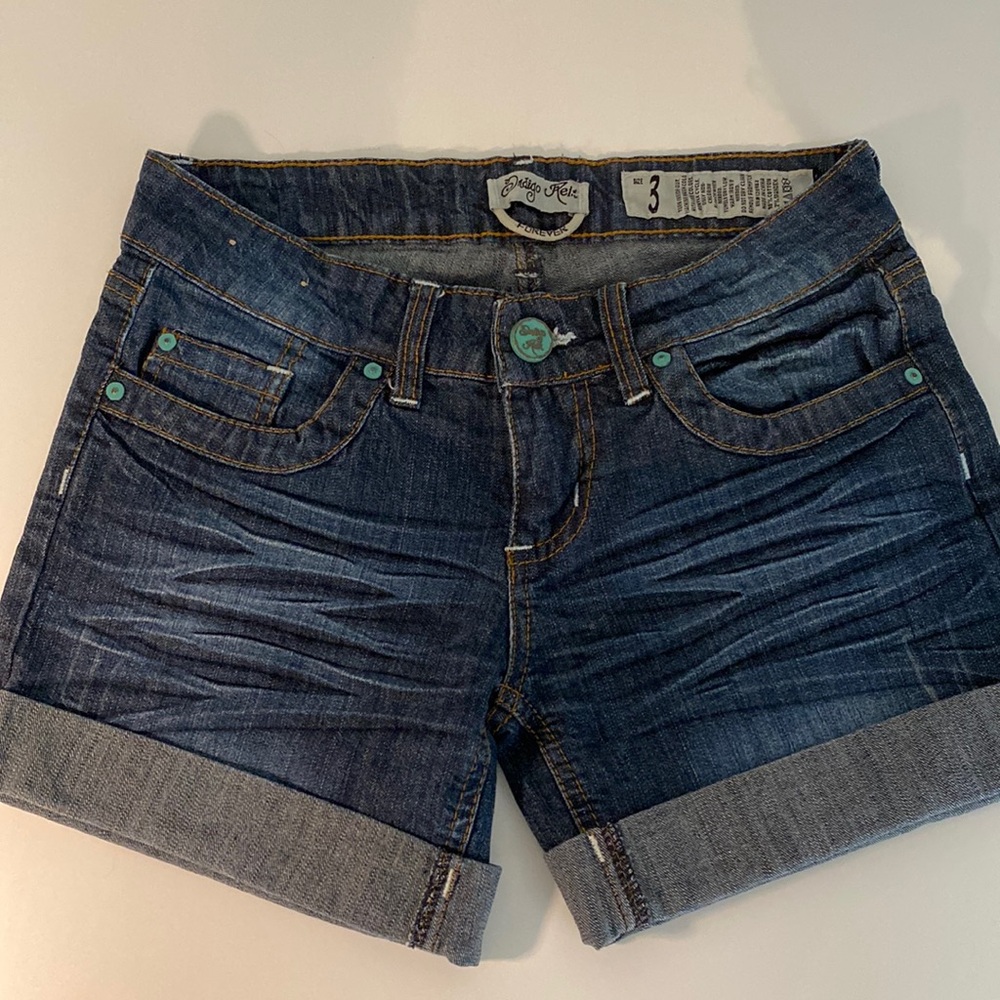 Indigo Rein Jean Shorts size 3